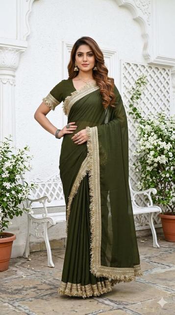 Vastrangan star georgette sarees wholesale surat